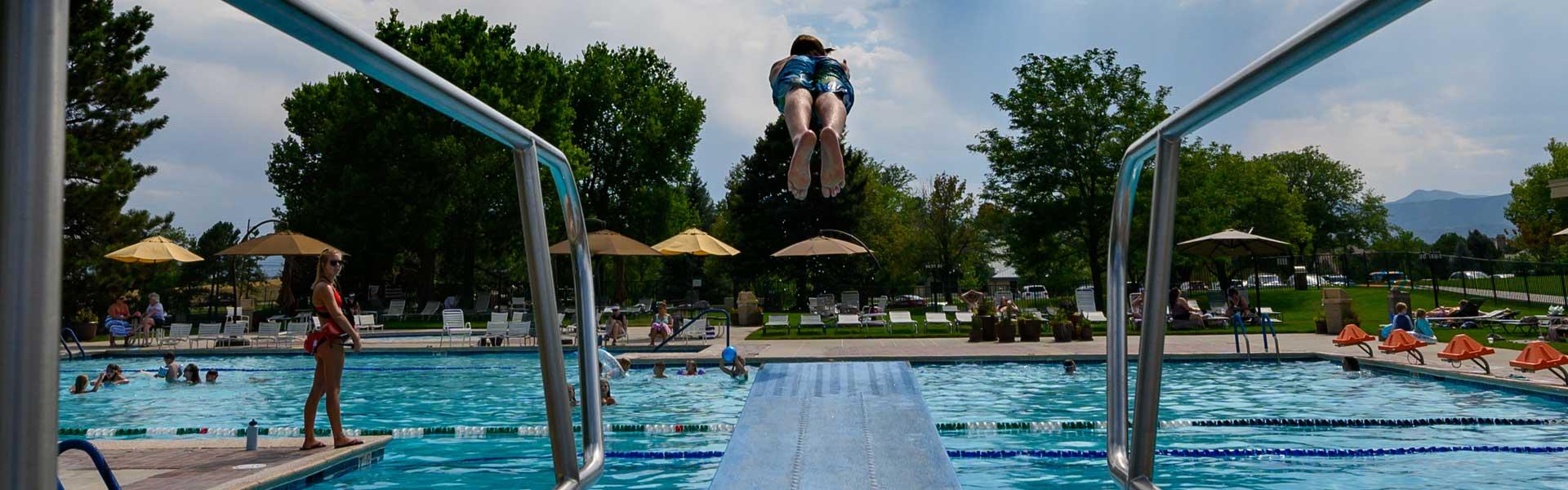 swimming